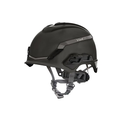 V-Gard® 10194798 Hard Hat, 6-1/2 in Fits Mini Hat, 8 in Fits Max Hat, Polyethylene, 4-Point Fas-Trac® III Suspension, ANSI Electrical Class Rating: Class E, ANSI Impact Rating: Type I, None Graphics, Ratchet Adjustment
