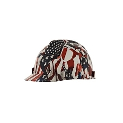 V-Gard® 10204771 Hard Hat, 6-1/2 in Fits Mini Hat, 8 in Fits Max Hat, Polyethylene, Fas-Trac® III Suspension, ANSI Electrical Class Rating: Class E, ANSI Impact Rating: Type I, Ratchet Adjustment