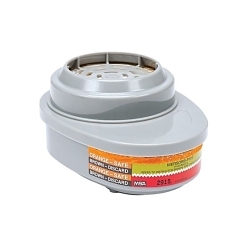 MSA 815368 cartouche de masque respiratoire avantage®, à utiliser avec les masques respiratoires avantage® gamme, classe de filtre p100, 0.Efficacité du filtre 999, connexion à baïonnette, résiste : vapeurs de chlore et de mercure