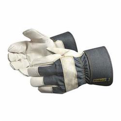 Endura® 76bfll 76bfl fitter gants à usage général pour femmes, pour monteurs/hiver, bout du doigt style, cuir de vache paume, élastique/haut cuir de vache, sécurité manchette, résiste : à l'abrasion, à l'huile, à la perforation, égratignures et à l'eau, do