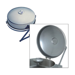 Haws® Dust Cover - Stainless Steel Cover that Protects the Eyewash Heads as well as the Bowl