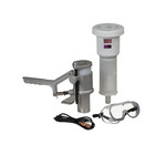 Justrite® Aerosolv® 28202 Disposal System, For Use With Aerosol Cans, Steel, Silver