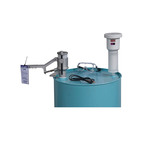 Justrite® Aerosolv® 28202 Disposal System, For Use With Aerosol Cans, Steel, Silver