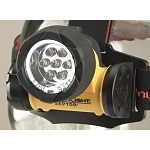 Streamlight® 61052 Septor® Industrial Non-Rechargeable Head Lamp, LED Bulb, ABS Housing, 120 Lumens, 7 Bulbs