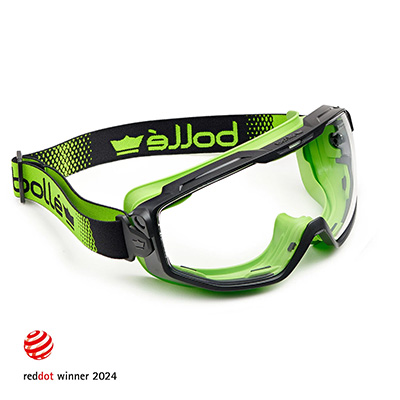 Bollé Safety Universal Sealed Safety Glasses - Clear Lens with Platinum Coating, Anti-Scratch & Anti-Fog, CSA Tested