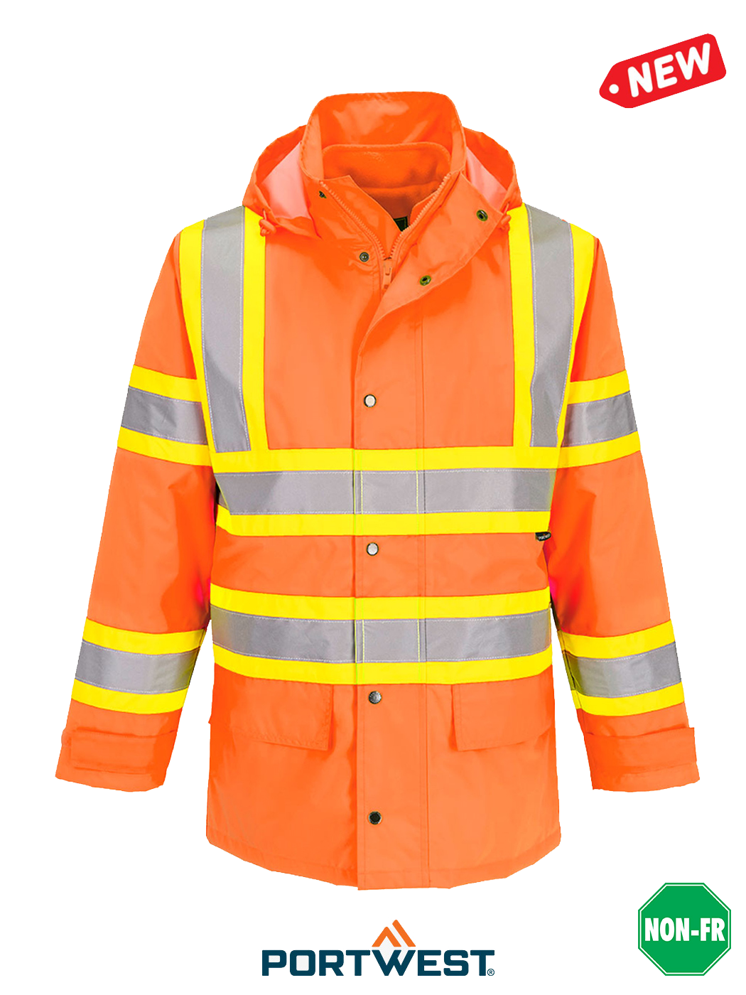 IFR Workwear Hi-Vis 5-in-1 Traffic Jacket