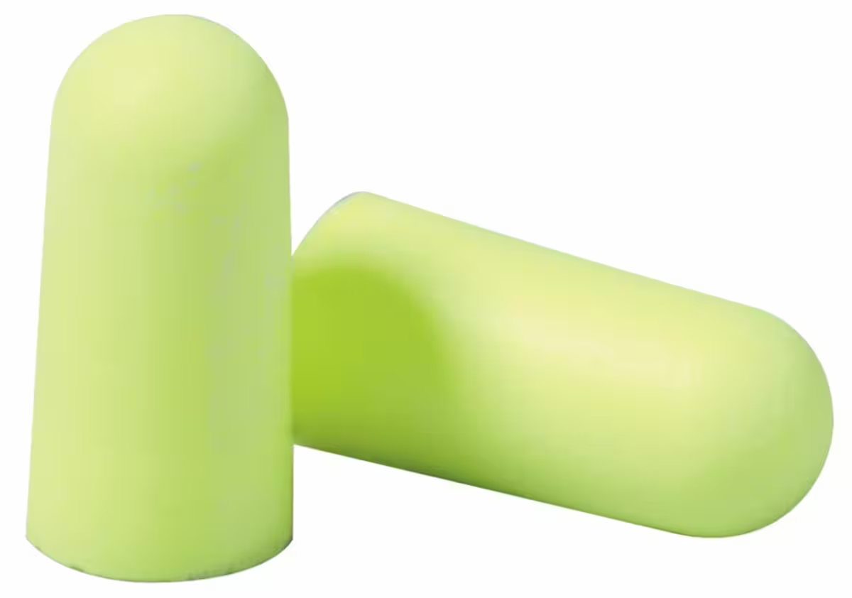 3M™ E-A-Rsoft™ Yellow Neons™ Earplugs - Uncorded, Poly Bag