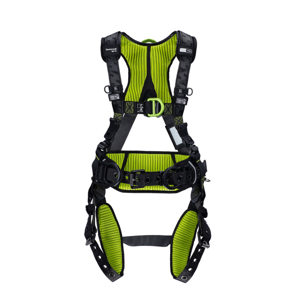 Honeywell Miller® H700 Series Construction Comfort 1 Full-Body Harness - Green