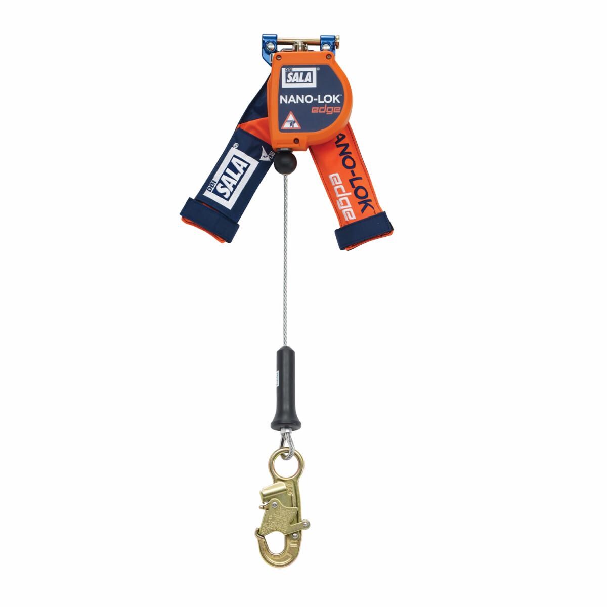3M™ DBI-SALA® Nano-Lok™ Edge Self Retracting Lifeline - Cable, Quick Connect, 8 ft (2.4 m)