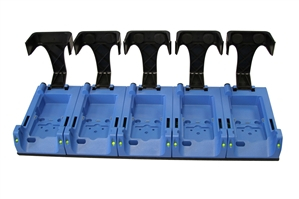 GFG 5 Unit Double Bank Charging Cradle - For G450 & G460, Includes a 110 VAC Power Supply