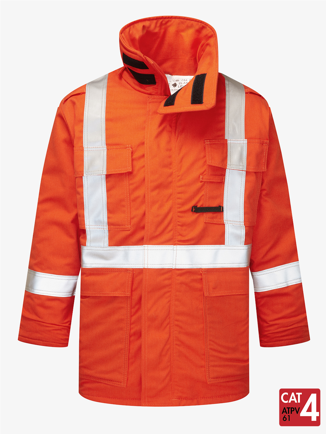IFR Workwear UltraSoft® 9 oz Insulated Parka - Ultrasoft Orange