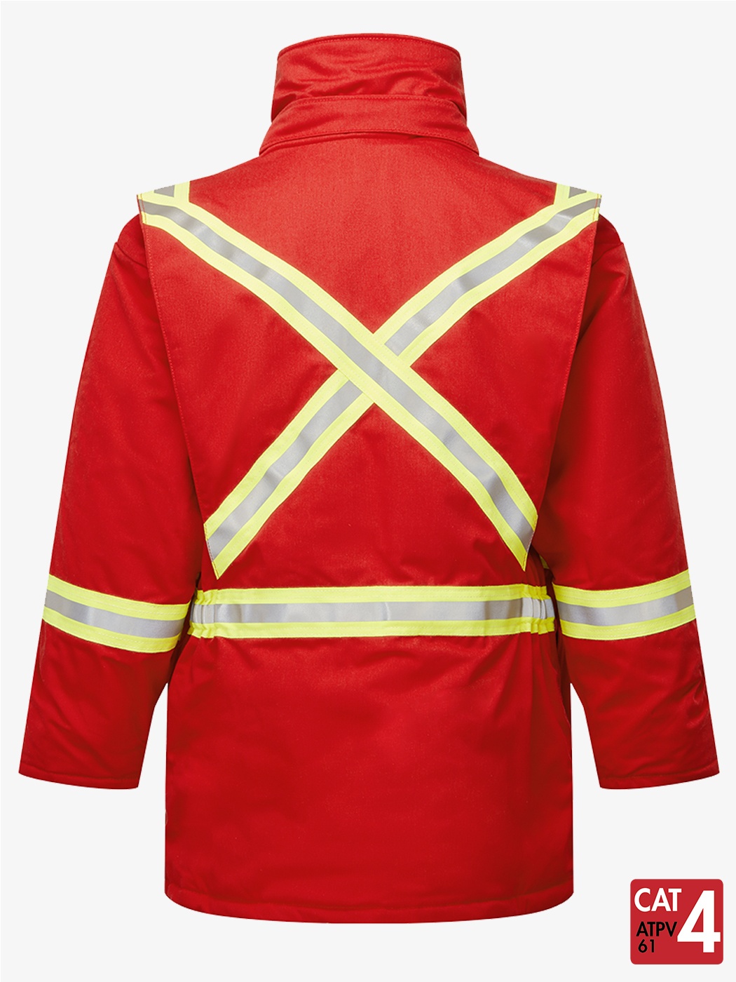 IFR Workwear Avenger 9 oz Insulated Parka - Red