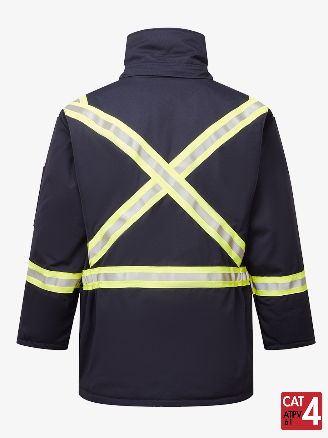 IFR Workwear UltraSoft® 9 oz Insulated Parka - Navy, Size S