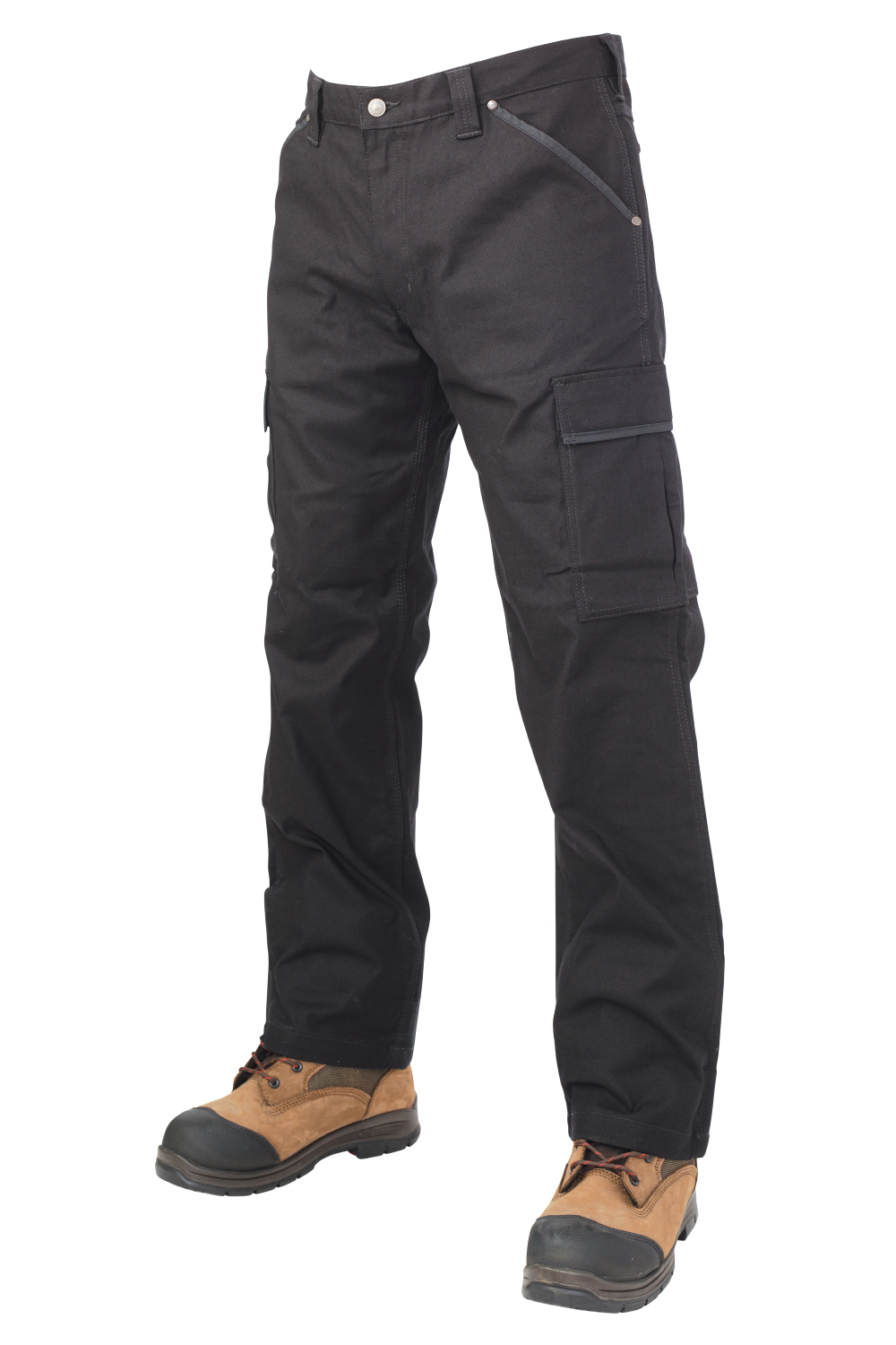 Pant, Smart Duck, Cargo, Black, 32"W x 32" Inseam