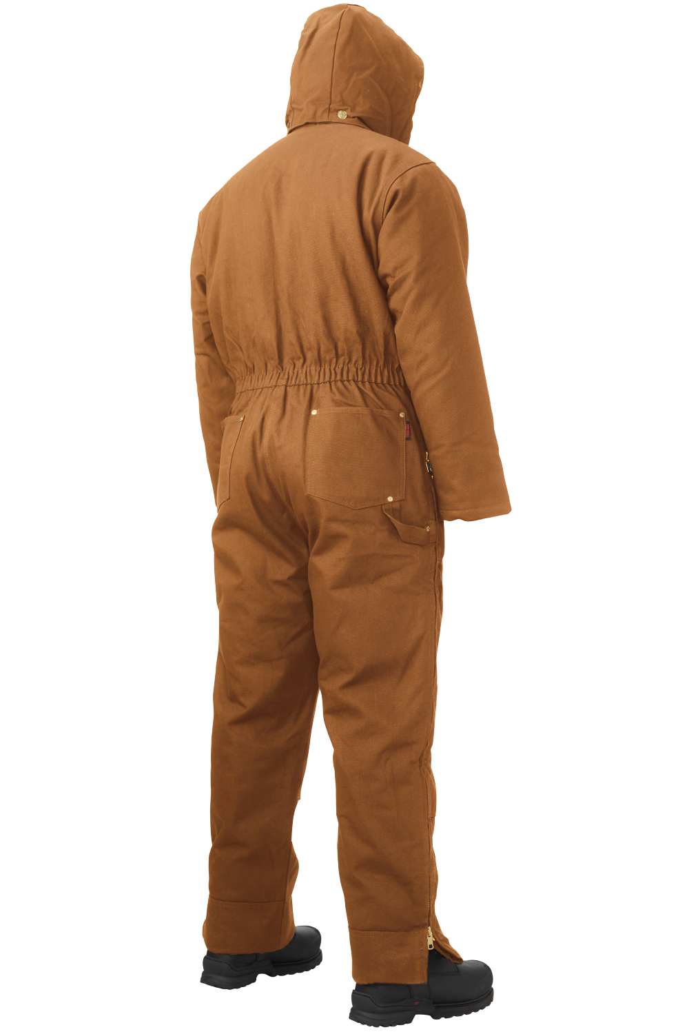 Coverall, Tough Duck, Insulated, Brown, Large