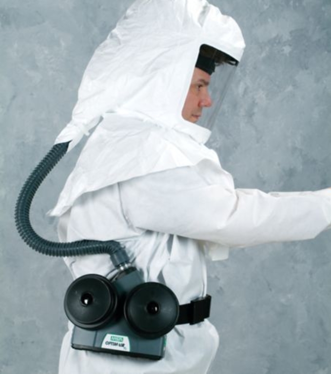 OptimAir® 10215120 PAPR Hood, White