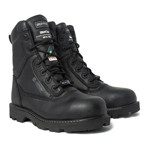 Boot, Royer, 8" with Zipper Closure,