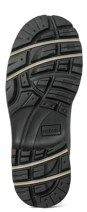 Boot, Black 8'' Metal-Free, Leath &