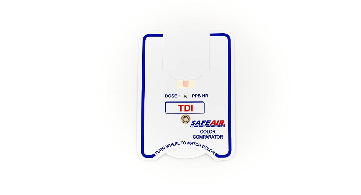 Comparateur de couleurs SafeAir TDI de Morphix Technologies - À utiliser avec le badge SafeAir TDI/MDI