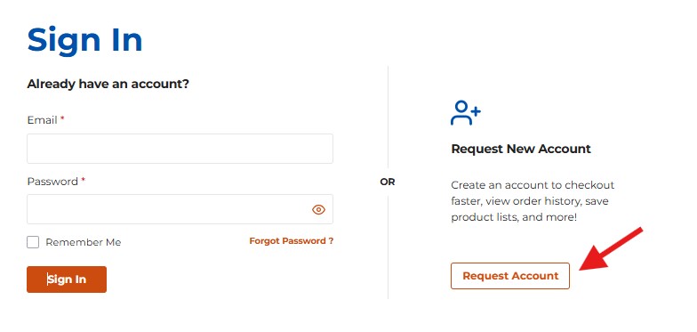Open laptop with Fast Track ecommerce page