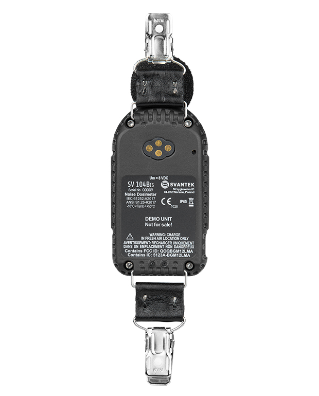 Svantek SV 104BIS Intrinsically Safe Noise Dosimeter Kit - MEMS Microphone, Bluetooth, Class 2 Calibrator