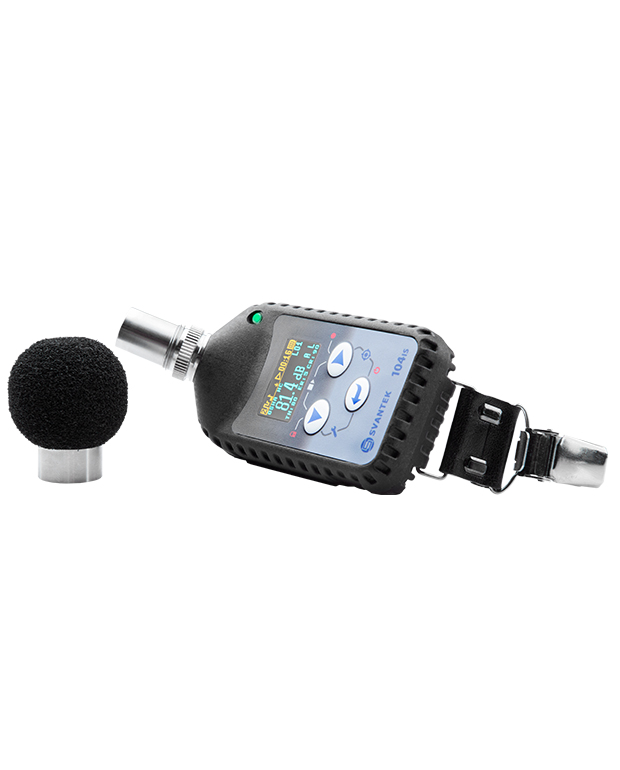 Svantek SV 104BIS Intrinsically Safe Noise Dosimeter Kit - MEMS Microphone, Bluetooth, Class 2 Calibrator