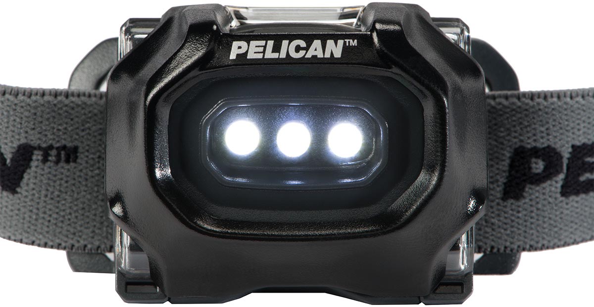 Pelican™ 2745 Headlamp - 32 Lumens, Black