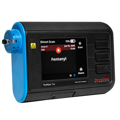 TruNarc Tau handheld narcotics analyzer