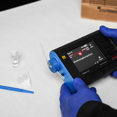TruNarc Tau handheld narcotics analyzer”