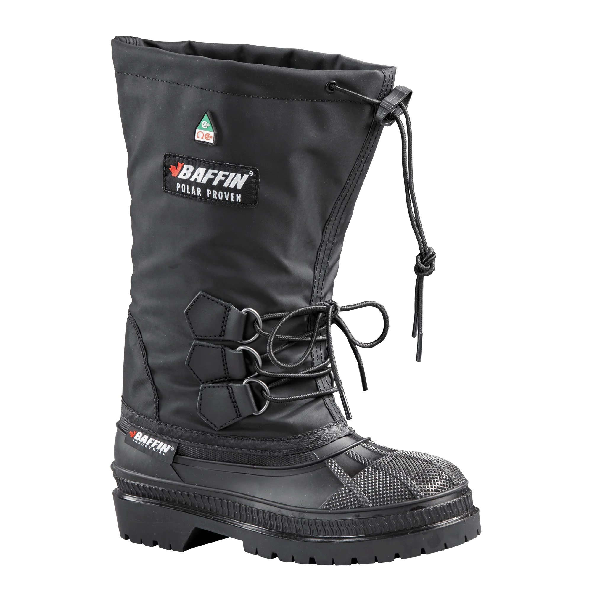 BAFFIN® OILRIG (Safety Toe & Plate) Unisex Boot - Black, Size 5