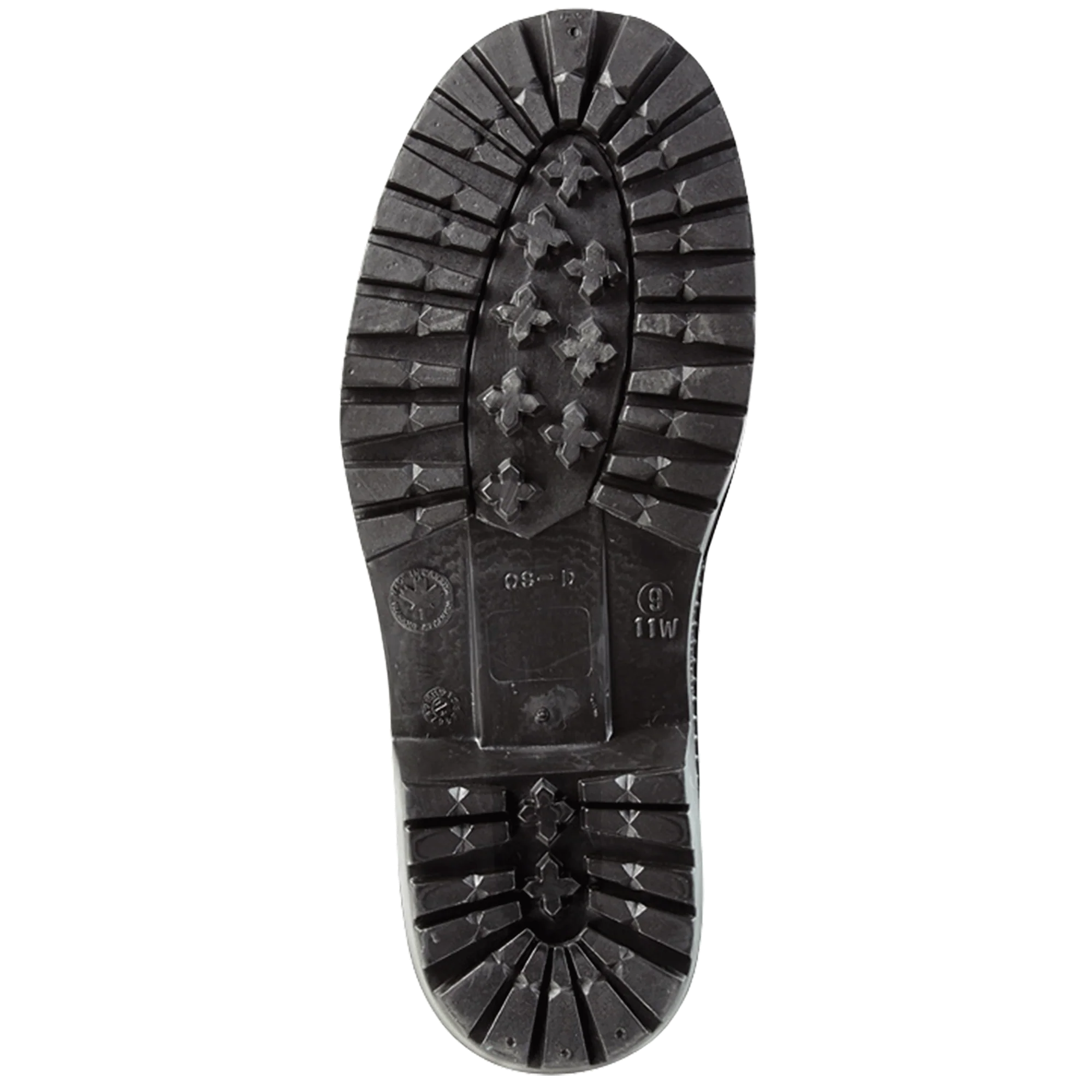 BAFFIN® OILRIG (Safety Toe & Plate) Unisex Boot - Black, Size 5