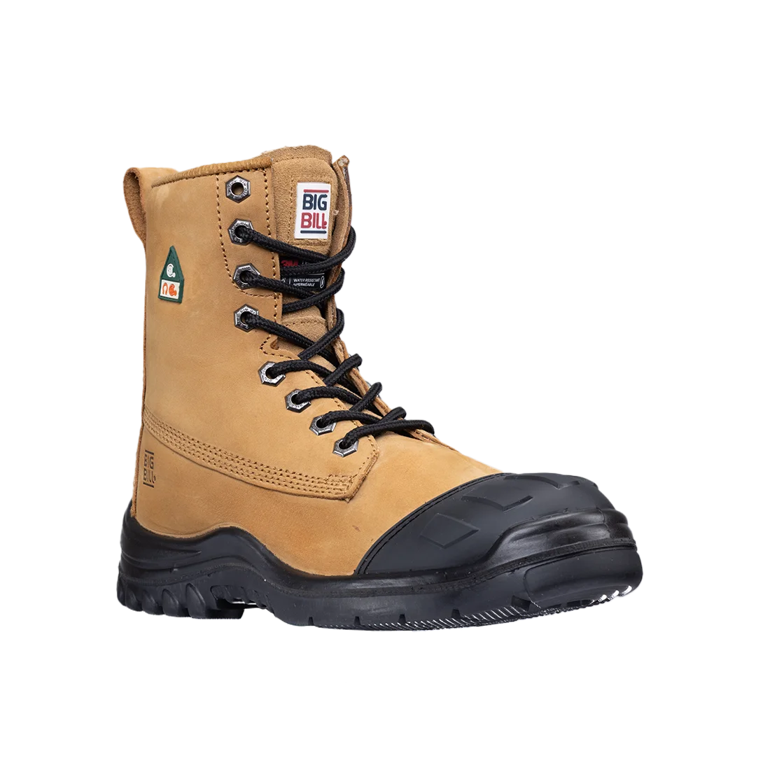 BIG BILL® Women's THE ORIGINAL 8" Steel Toe Work Boots - CSA Z195-14, Tan, Size 6