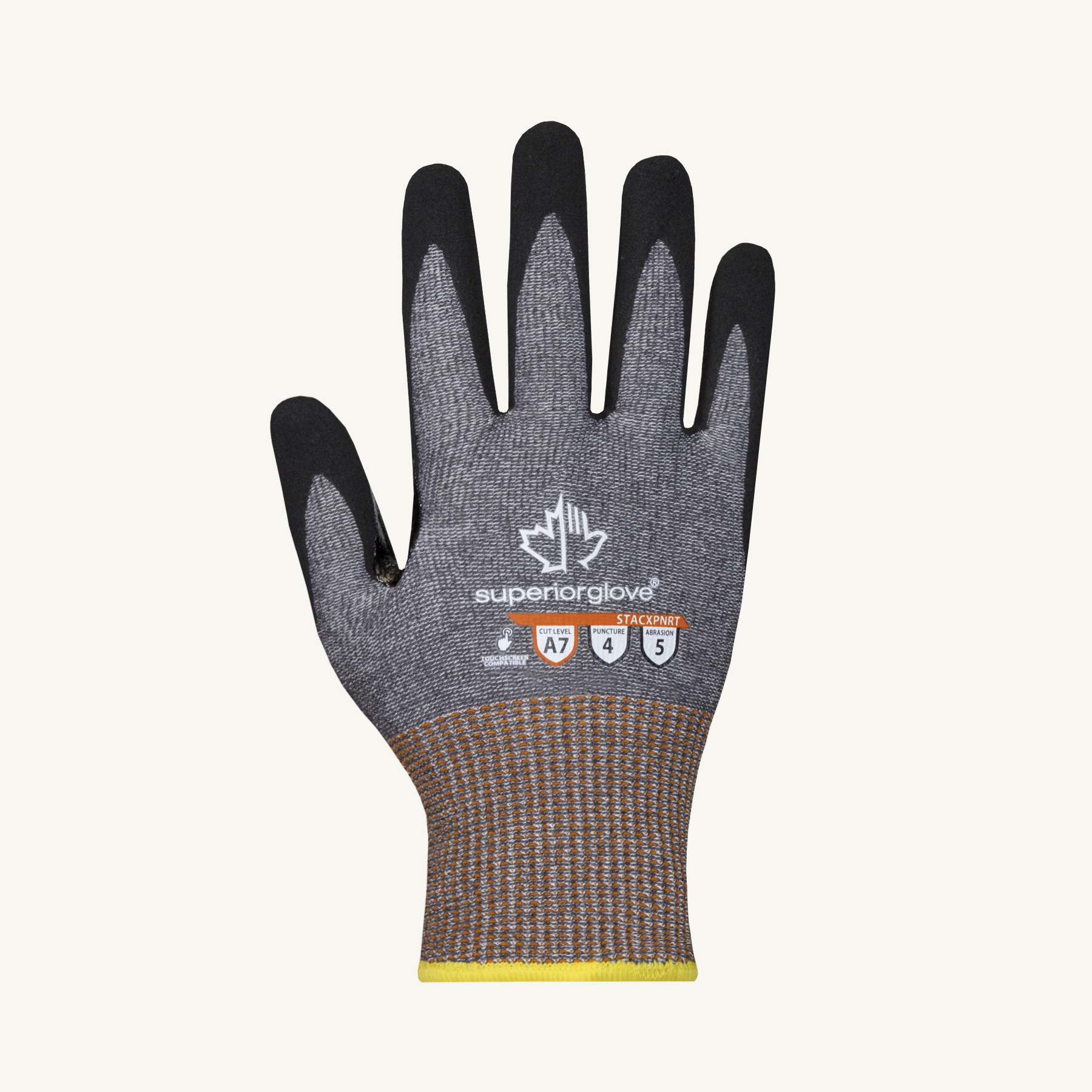 Superior Glove™ TenActiv Pro™ Extreme Cut Protection Gloves - With Reinforced Nitrile Thumb Crotch for Material Handling and Longevity