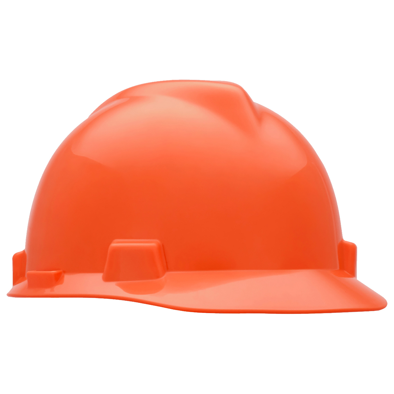 Levitt safety msa super v 1 touch type 2 hard hat cap style orange