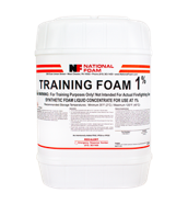 National Foam Training Foam : concentré à 1 % destiné à la formation des pompiers et aux essais des systèmes à mousse
