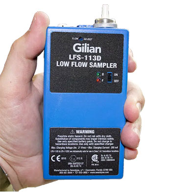 Gilian LFS-113 Low Flow Personal Air Sampling Pump (1 – 350 cc/min)