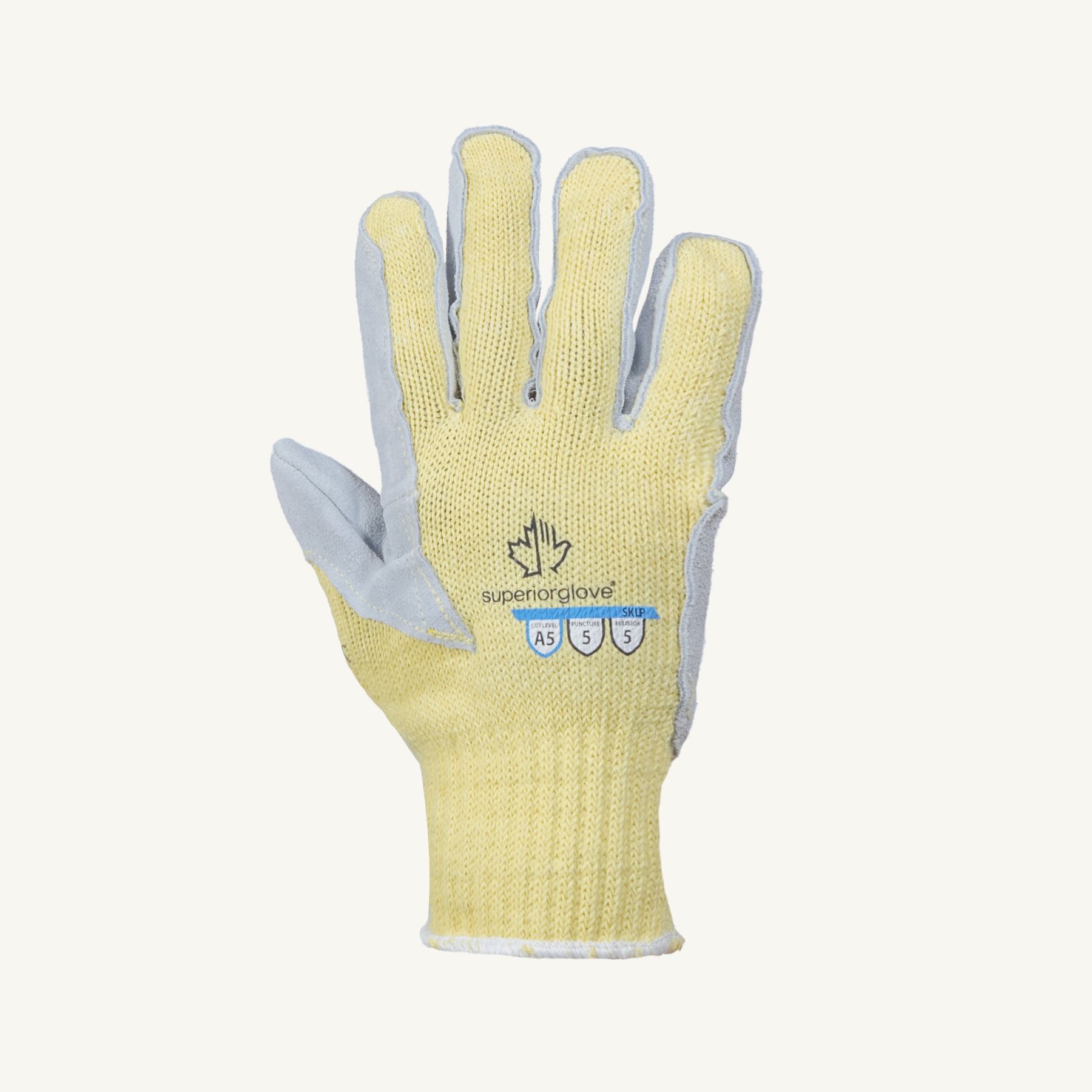 Action™ sklp/m gants de protection à usage général, m, kevlar®, poignet en tricot, résiste à la coupure, entaille et à la perforation, niveau de résistance à la coupure ansi : a2, ansi résistance à la perforation niveau : 4